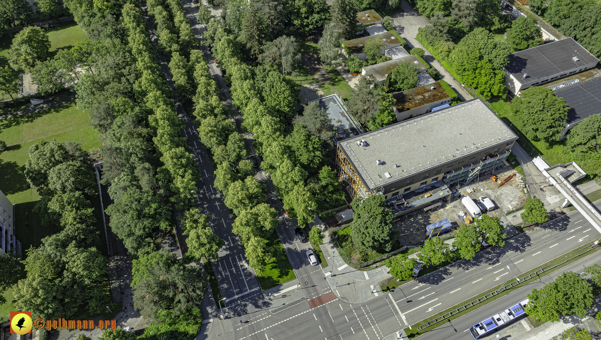 30.05.2024 - Luftbilder vom Haus für Kinder in Neuperlach