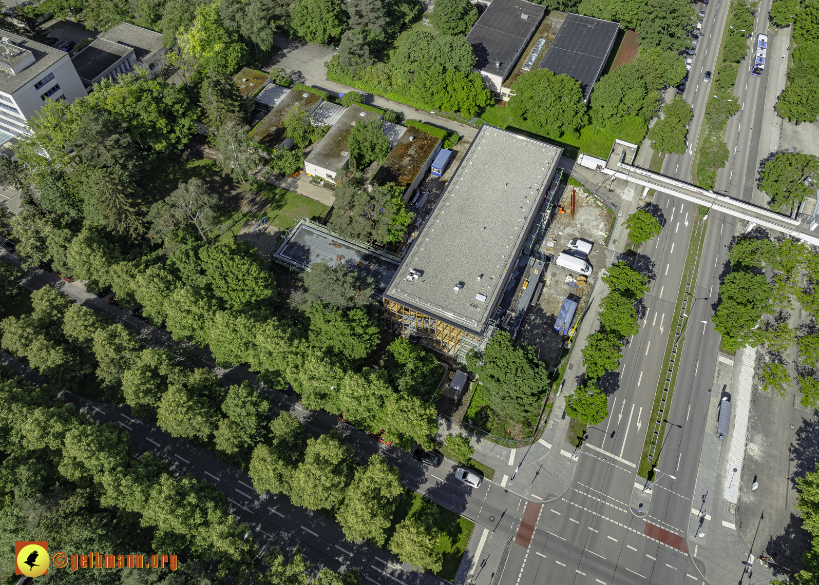 30.05.2024 - Luftbilder vom Haus für Kinder in Neuperlach