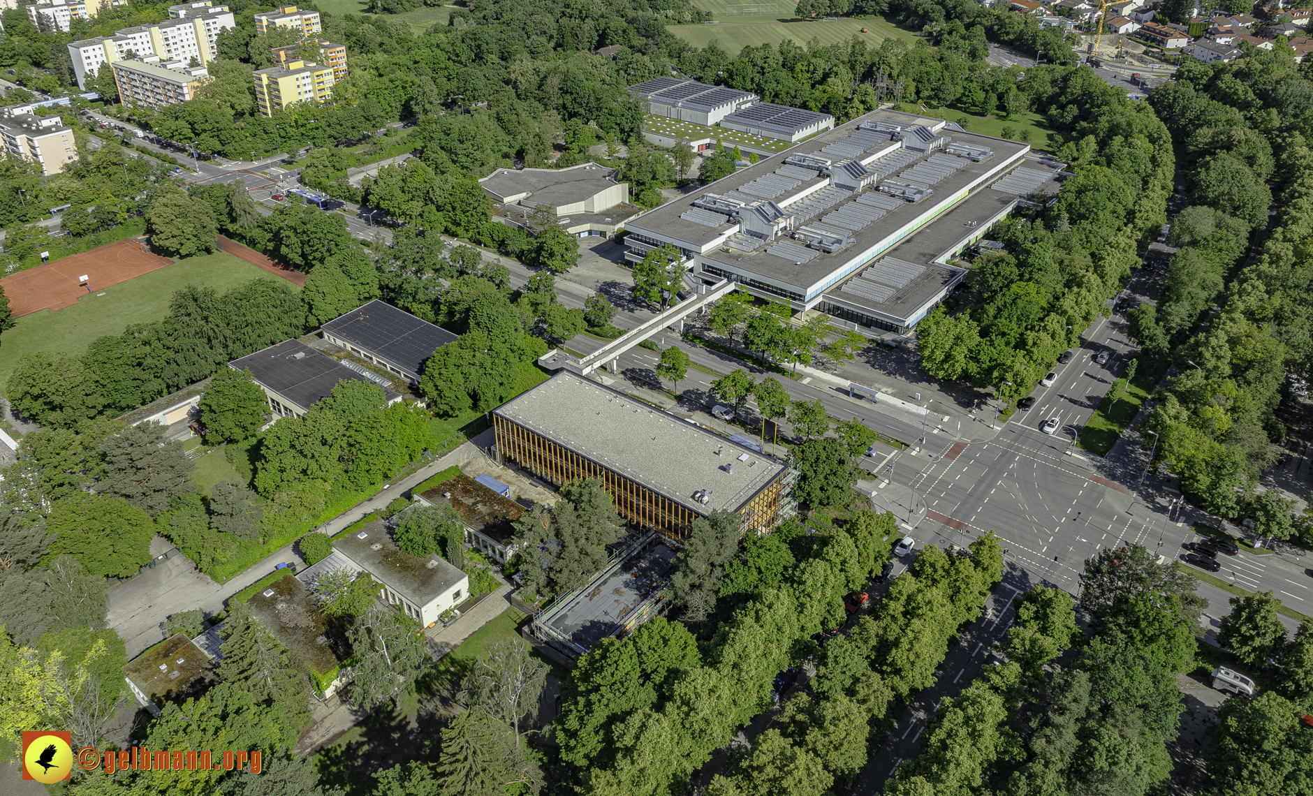 30.05.2024 - Luftbilder vom Haus für Kinder in Neuperlach