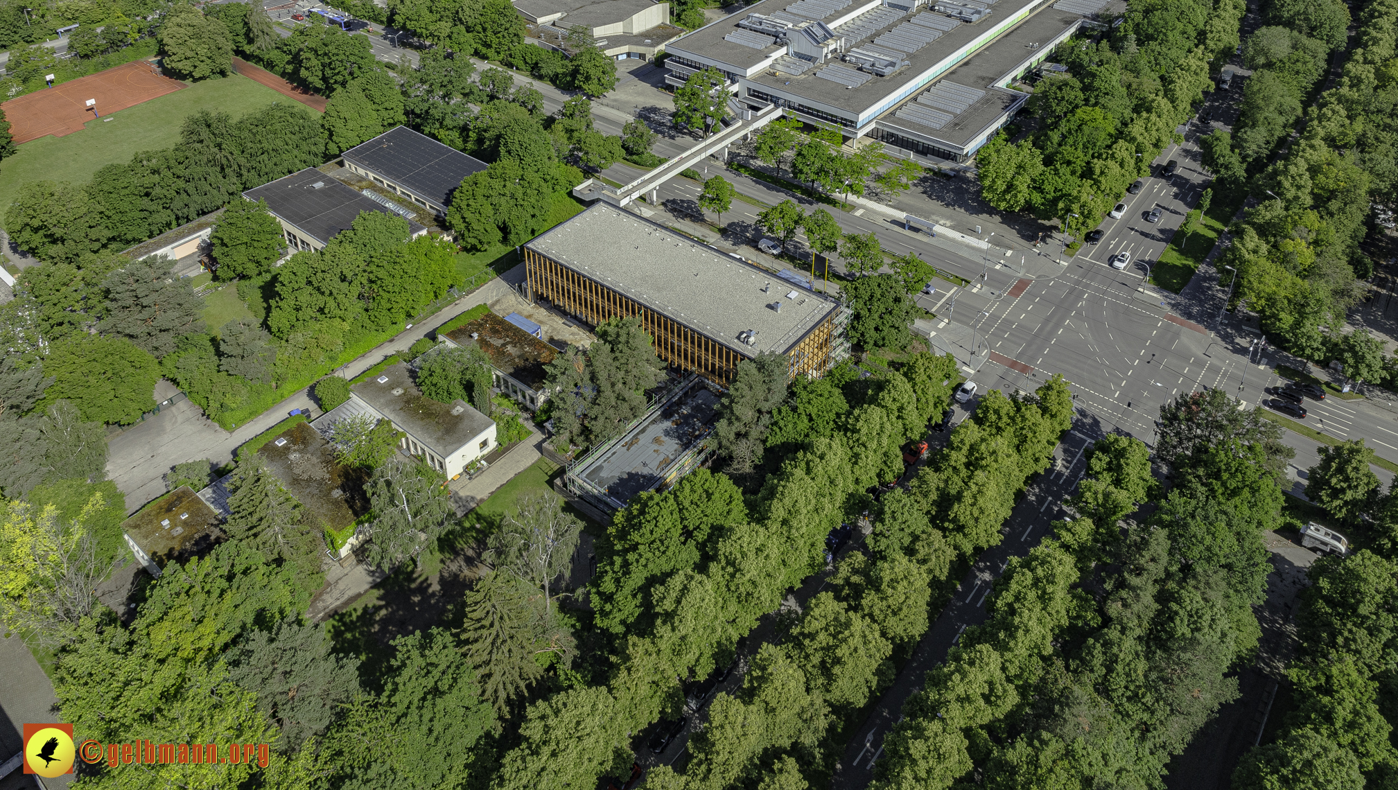 30.05.2024 - Luftbilder vom Haus für Kinder in Neuperlach