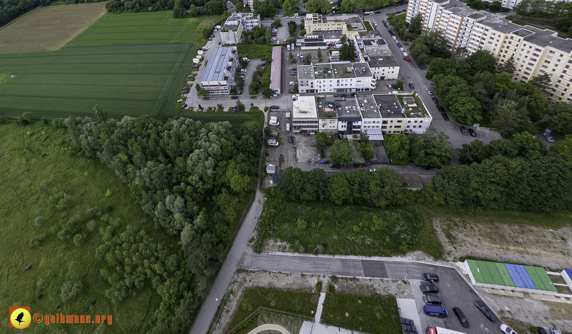 06.06.2024 - Luftbilder der Baustelle Alexisquartier und Pandion Verde in Neuperlach 06.06.2024 - Luftbilder der Baustelle Alexisquartier und Pandion Verde in Neuperlach