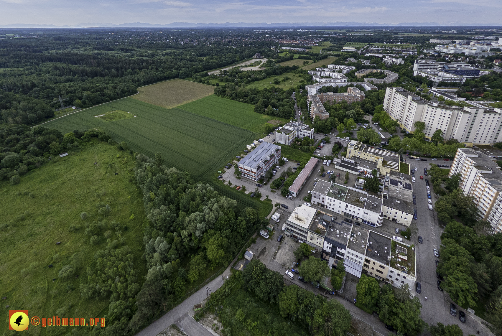 06.06.2024 - Luftbilder der Baustelle Alexisquartier und Pandion Verde in Neuperlach 06.06.2024 - Luftbilder der Baustelle Alexisquartier und Pandion Verde in Neuperlach