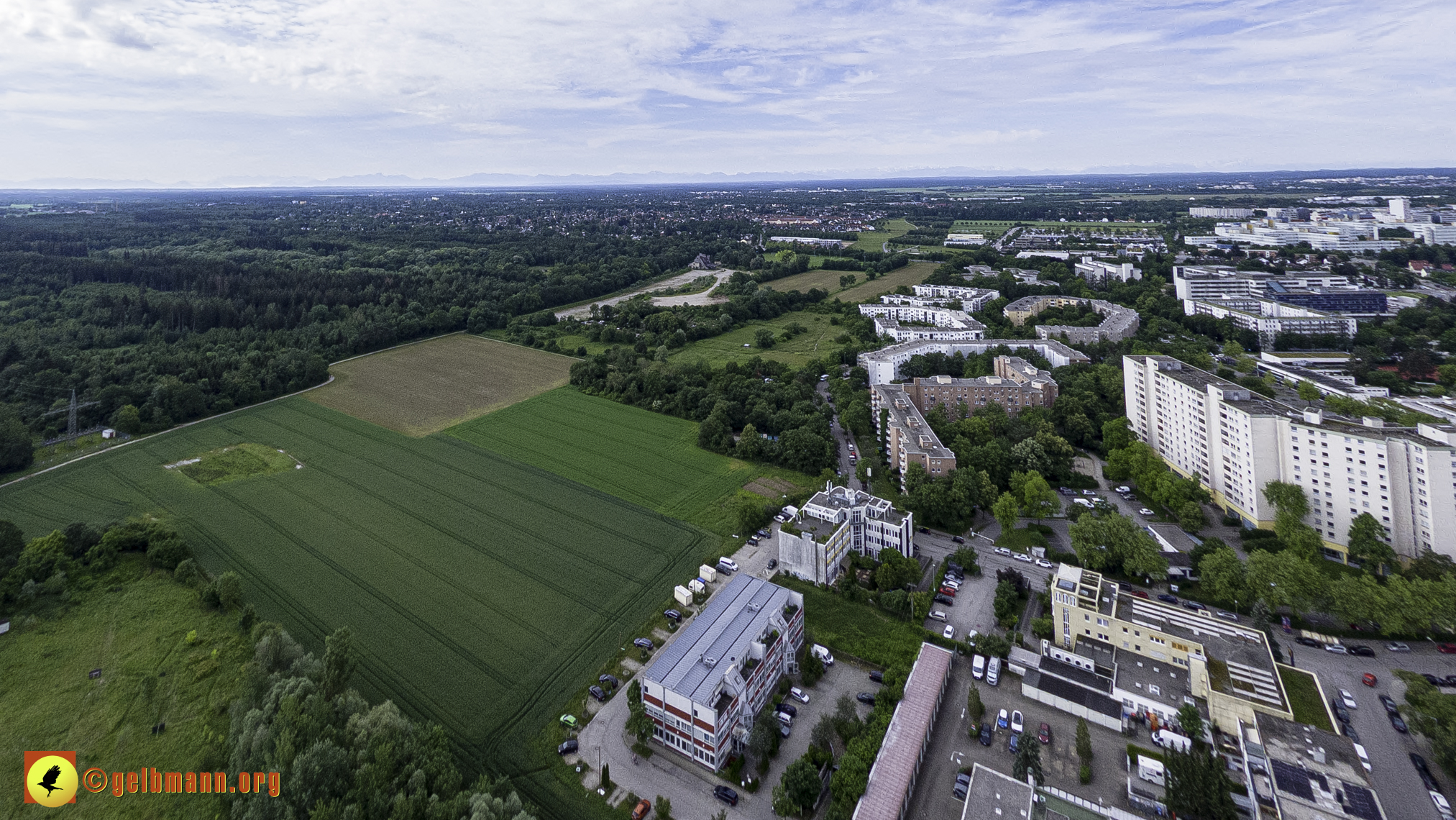 06.06.2024 - Luftbilder der Baustelle Alexisquartier und Pandion Verde in Neuperlach 06.06.2024 - Luftbilder der Baustelle Alexisquartier und Pandion Verde in Neuperlach