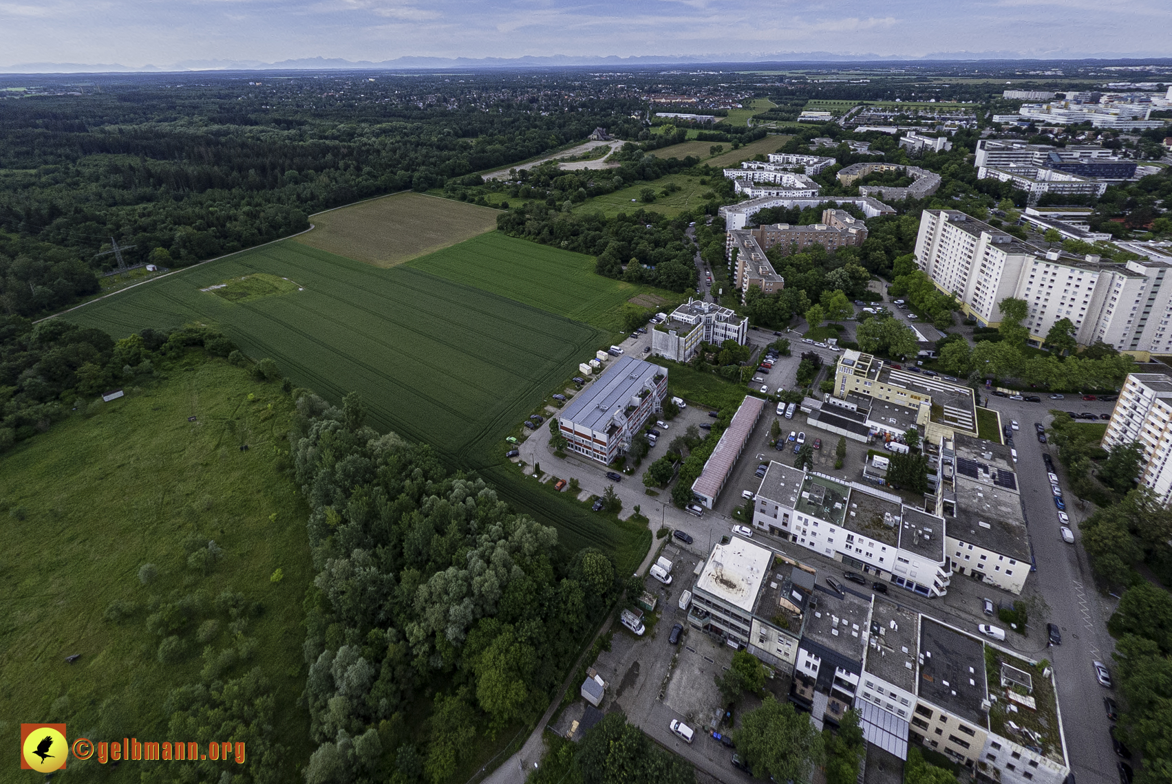 06.06.2024 - Luftbilder der Baustelle Alexisquartier und Pandion Verde in Neuperlach 06.06.2024 - Luftbilder der Baustelle Alexisquartier und Pandion Verde in Neuperlach