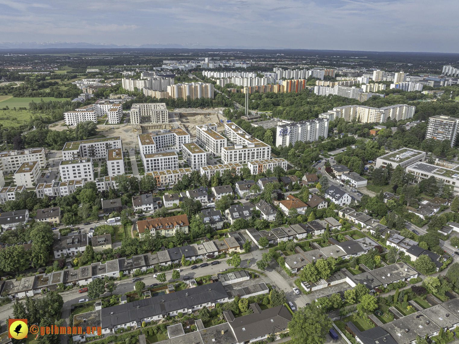 06.06.2024 - Baustelle Alexisquartier und PAndion Verde in Neuperlach 06.06.2024 - Baustelle Alexisquartier und PAndion Verde in Neuperlach
