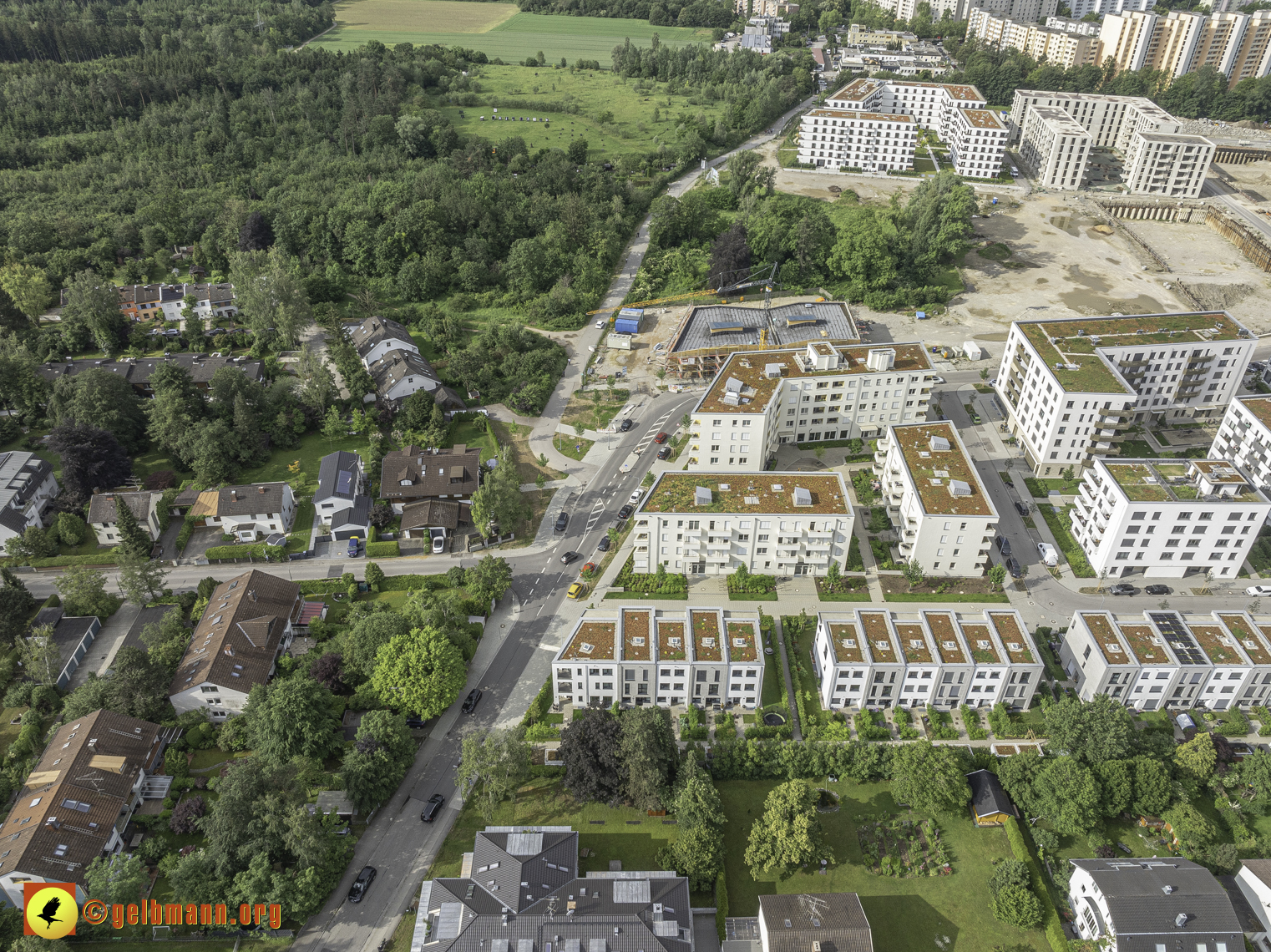 06.06.2024 - Baustelle Alexisquartier und PAndion Verde in Neuperlach 06.06.2024 - Baustelle Alexisquartier und PAndion Verde in Neuperlach