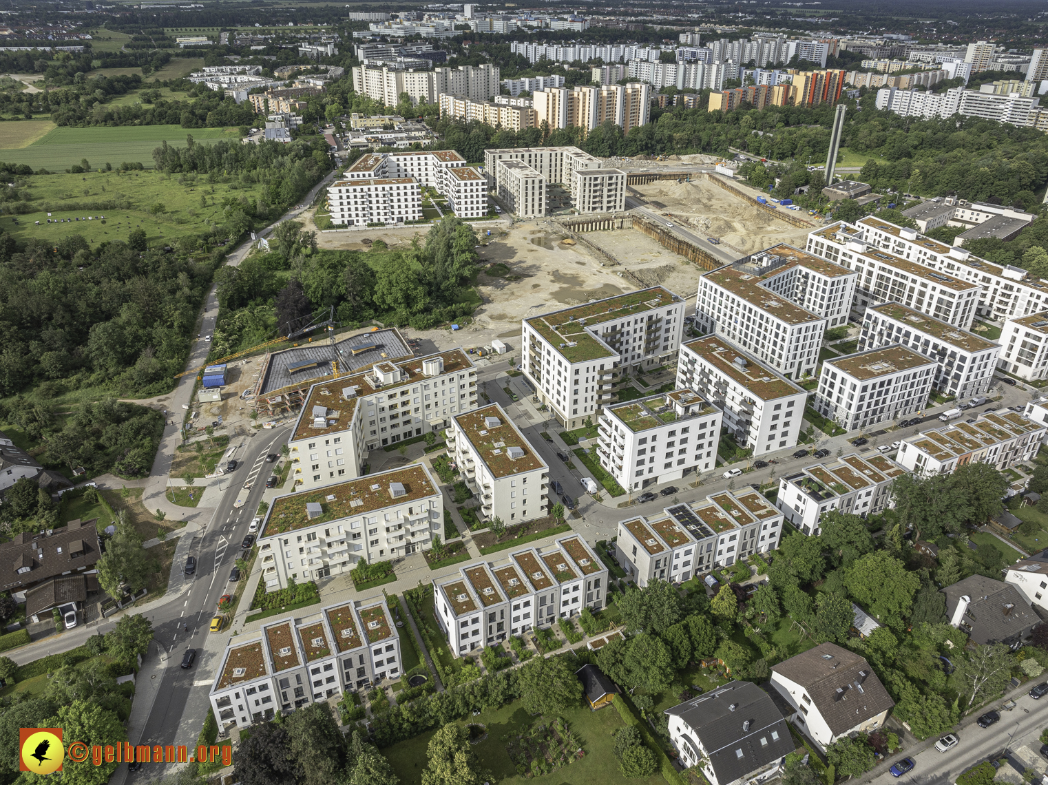 06.06.2024 - Baustelle Alexisquartier und PAndion Verde in Neuperlach 06.06.2024 - Baustelle Alexisquartier und PAndion Verde in Neuperlach