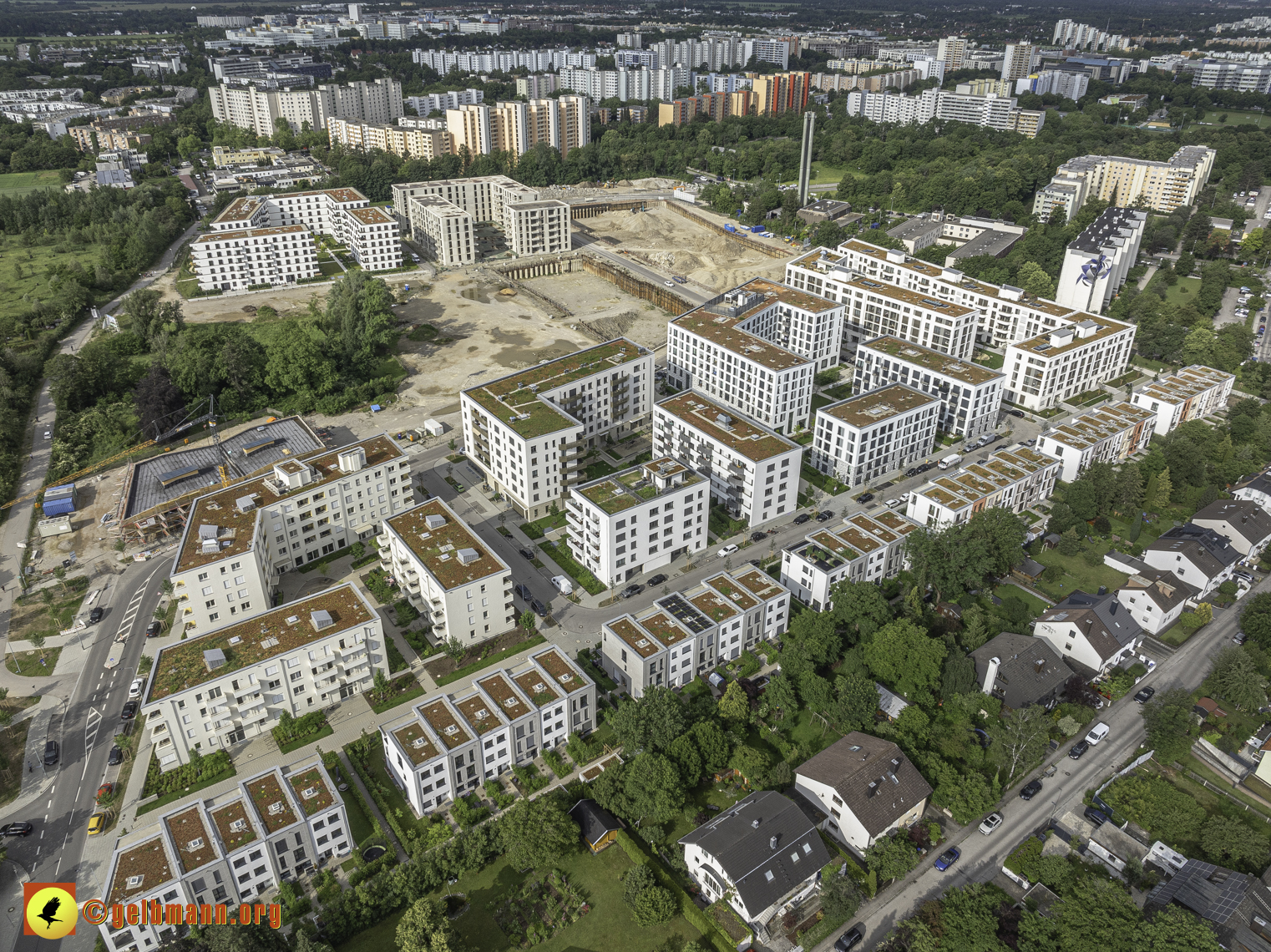 06.06.2024 - Baustelle Alexisquartier und PAndion Verde in Neuperlach 06.06.2024 - Baustelle Alexisquartier und PAndion Verde in Neuperlach