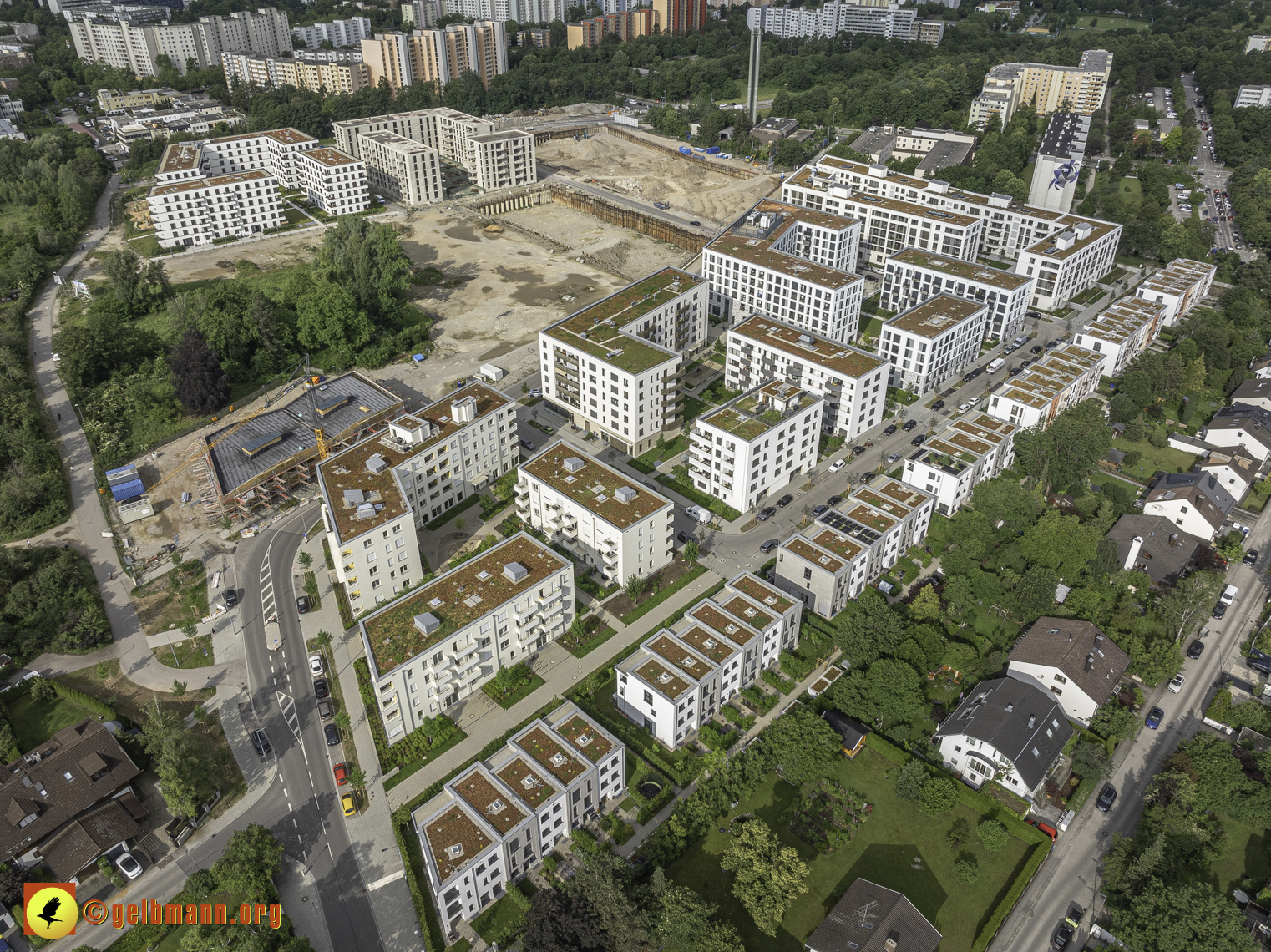 06.06.2024 - Baustelle Alexisquartier und PAndion Verde in Neuperlach 06.06.2024 - Baustelle Alexisquartier und PAndion Verde in Neuperlach