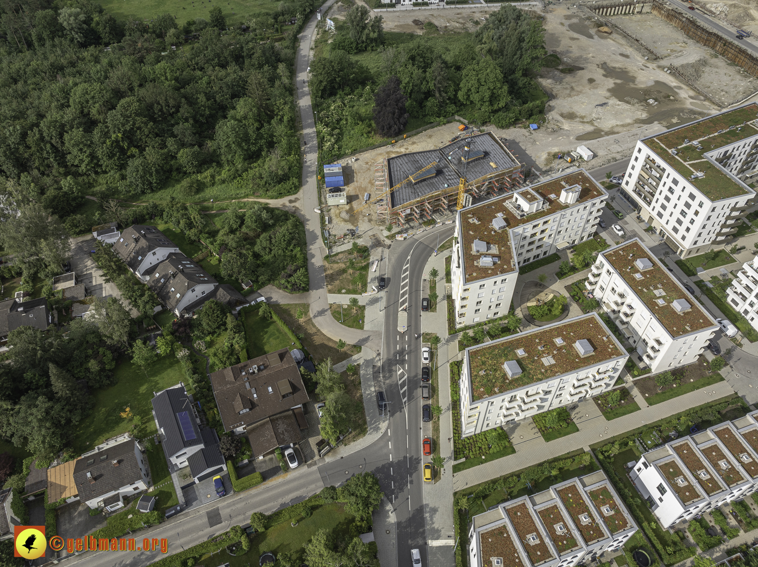 06.06.2024 - Baustelle Alexisquartier und PAndion Verde in Neuperlach 06.06.2024 - Baustelle Alexisquartier und PAndion Verde in Neuperlach