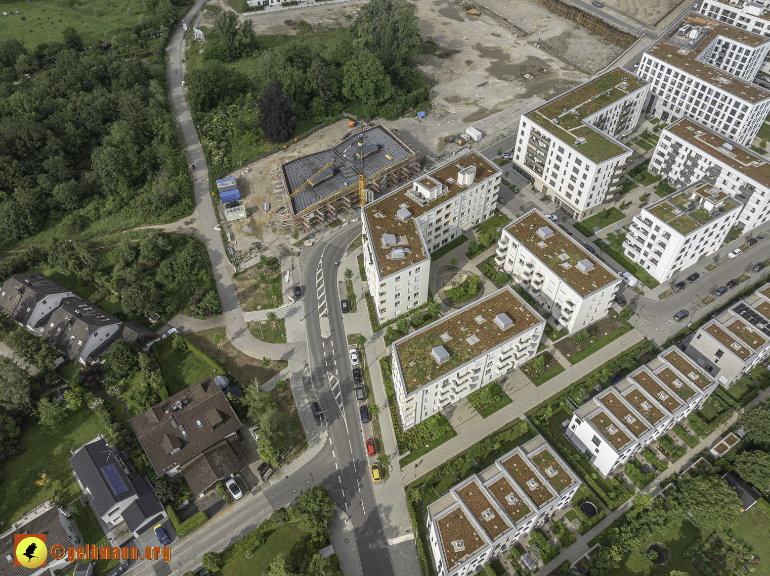 06.06.2024 - Baustelle Alexisquartier und PAndion Verde in Neuperlach 06.06.2024 - Baustelle Alexisquartier und PAndion Verde in Neuperlach