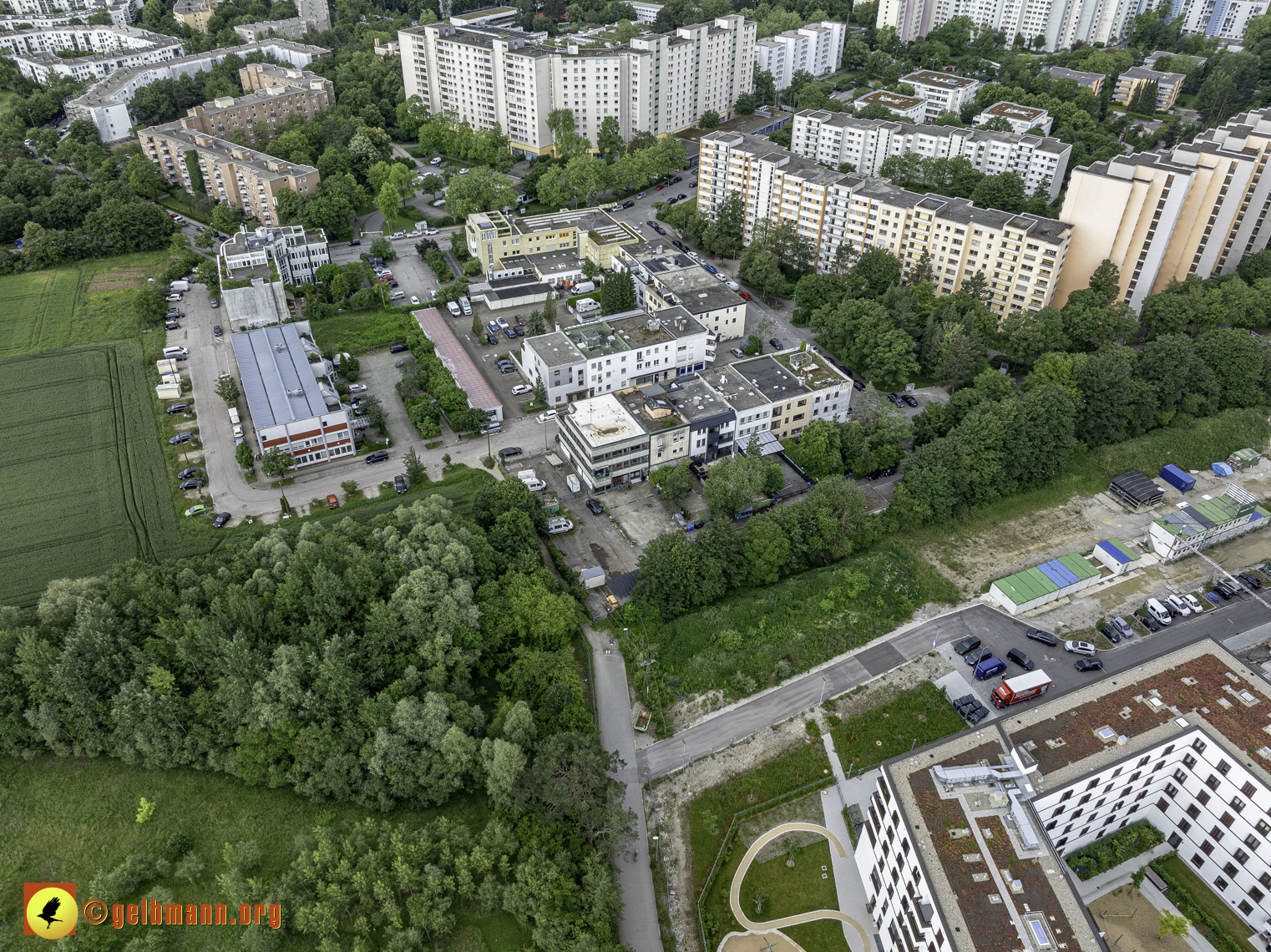 06.06.2024 - Baustelle Alexisquartier und PAndion Verde in Neuperlach 06.06.2024 - Baustelle Alexisquartier und PAndion Verde in Neuperlach
