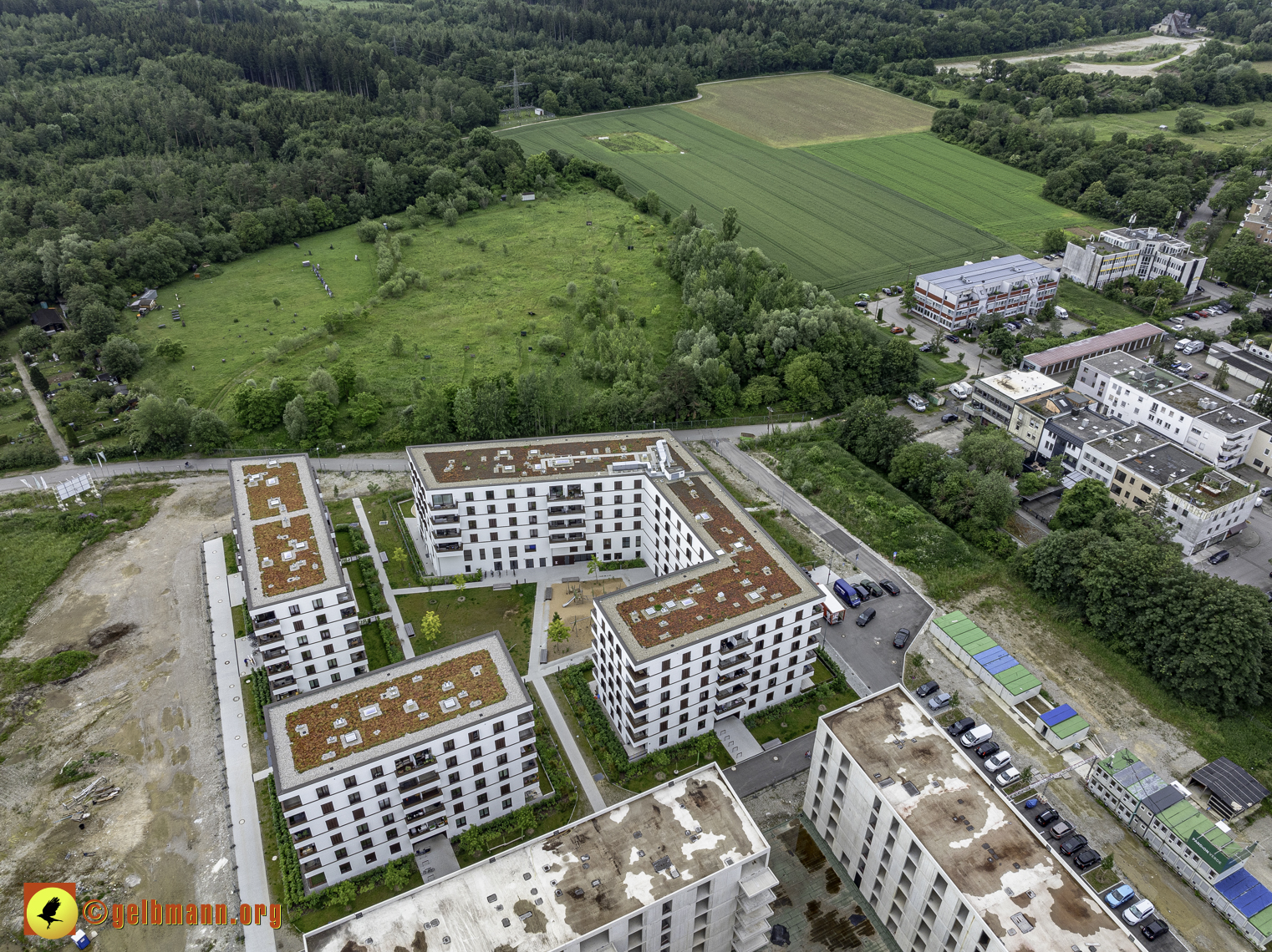 06.06.2024 - Baustelle Alexisquartier und PAndion Verde in Neuperlach 06.06.2024 - Baustelle Alexisquartier und PAndion Verde in Neuperlach