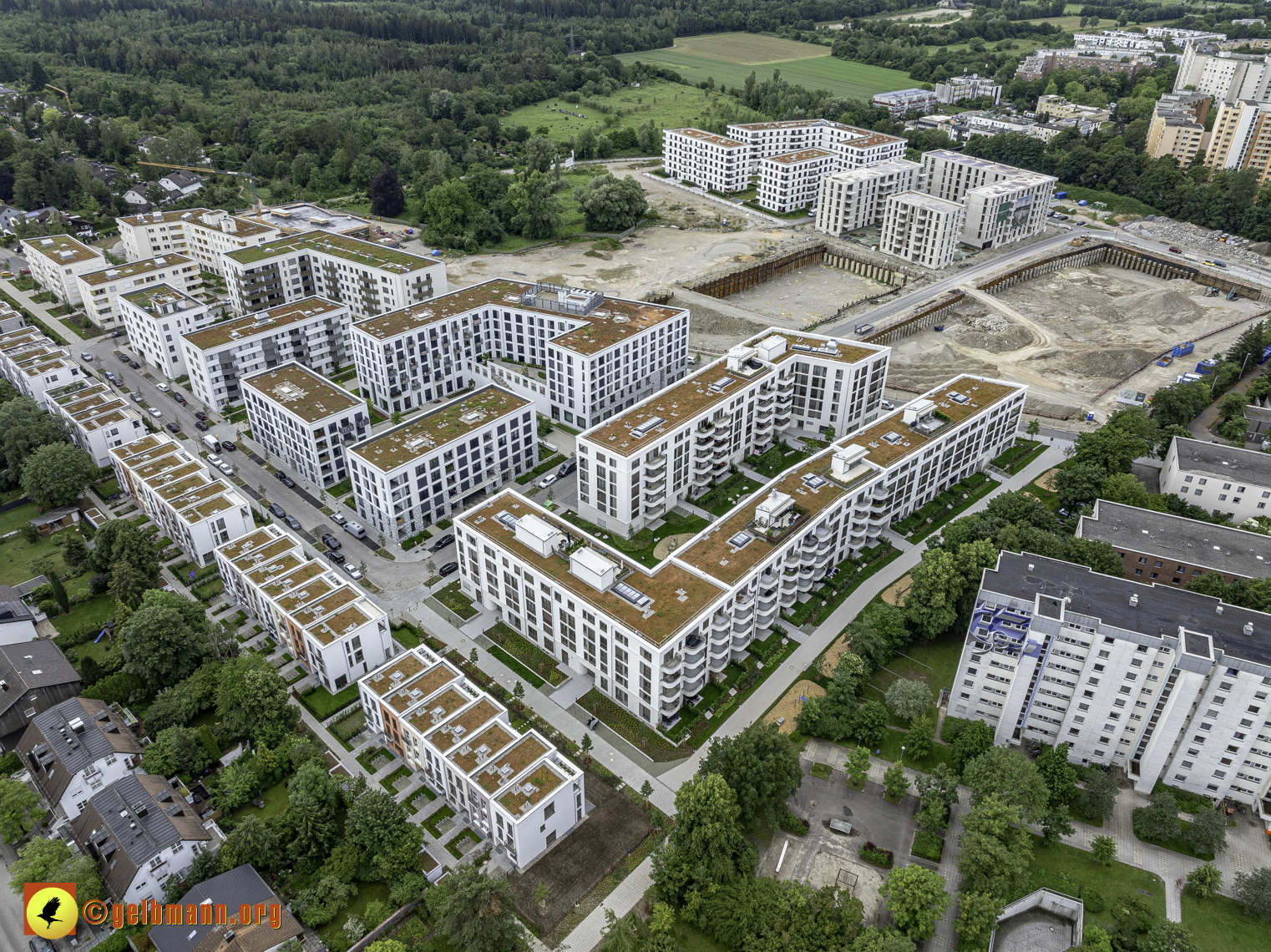 06.06.2024 - Baustelle Alexisquartier und PAndion Verde in Neuperlach 06.06.2024 - Baustelle Alexisquartier und PAndion Verde in Neuperlach