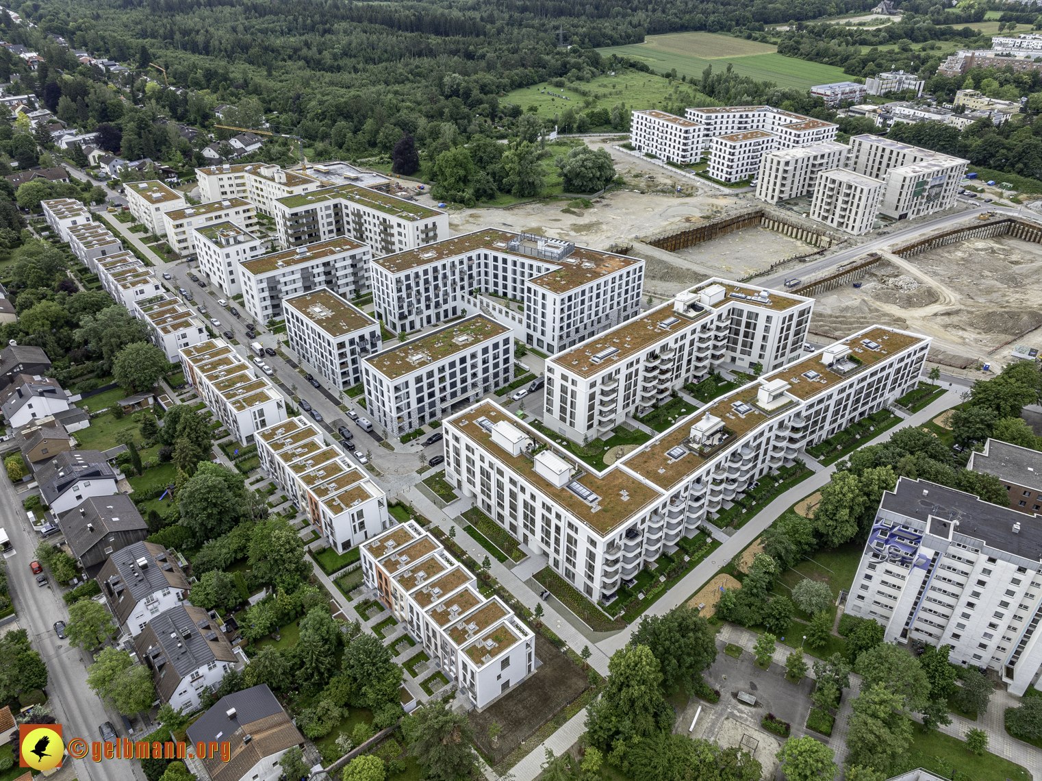 06.06.2024 - Baustelle Alexisquartier und PAndion Verde in Neuperlach 06.06.2024 - Baustelle Alexisquartier und PAndion Verde in Neuperlach