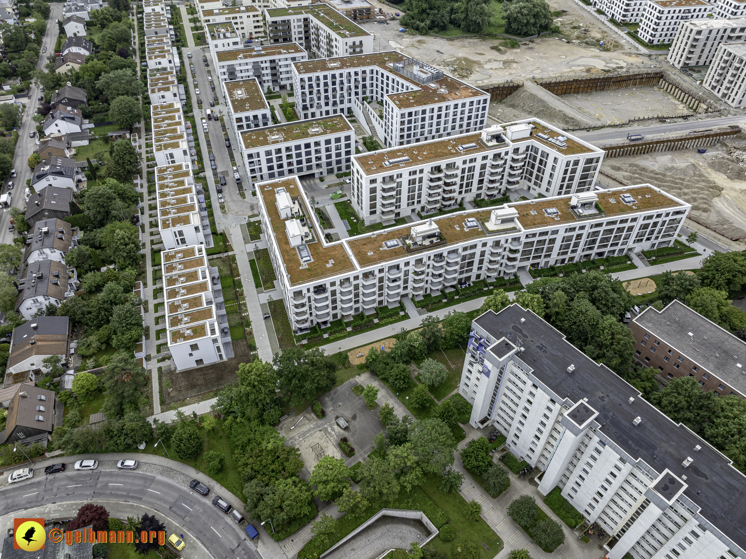 06.06.2024 - Baustelle Alexisquartier und PAndion Verde in Neuperlach 06.06.2024 - Baustelle Alexisquartier und PAndion Verde in Neuperlach