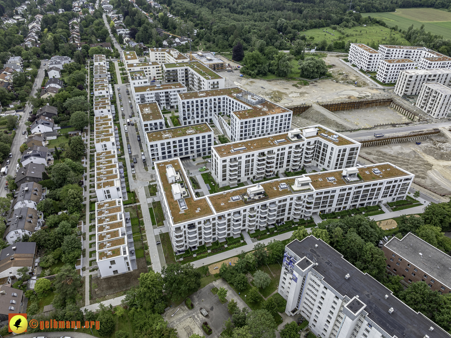 06.06.2024 - Baustelle Alexisquartier und PAndion Verde in Neuperlach 06.06.2024 - Baustelle Alexisquartier und PAndion Verde in Neuperlach