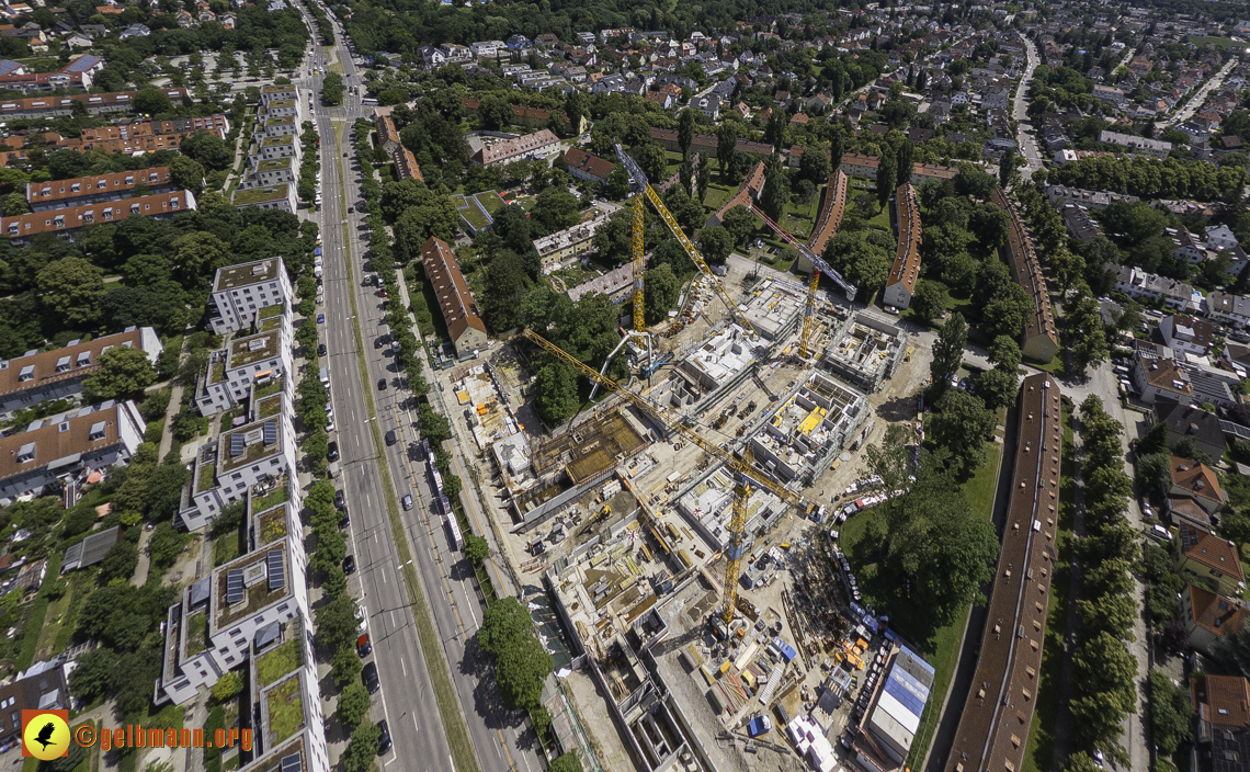 18.06.2024 - Baustelle Maikäfersiedlung in Berg am Laim
