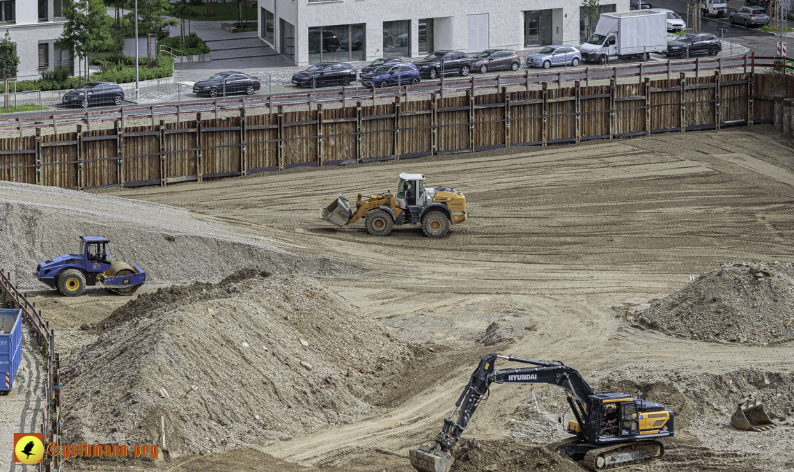 03.07.2024 - Baustelle Alexisquartier und Pandion Verde in Neuperlach 03.07.2024 - Baustelle Alexisquartier und Pandion Verde in Neuperlach