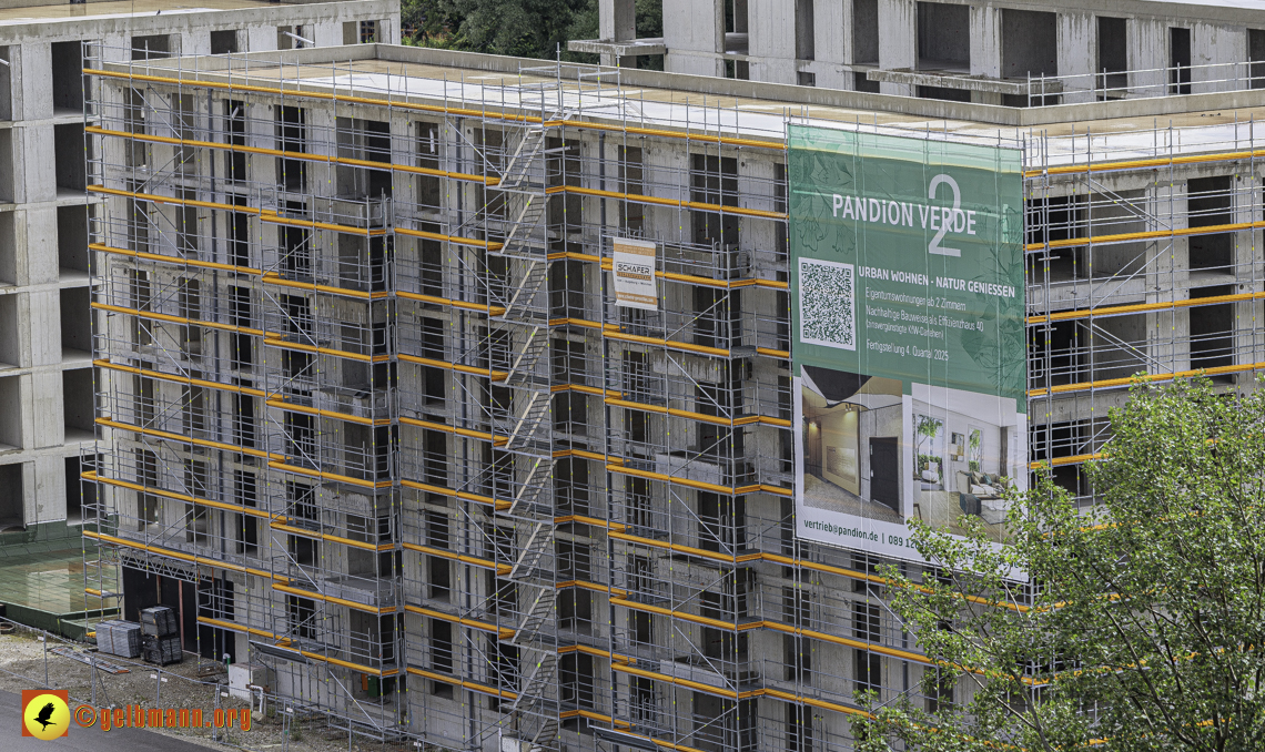 03.07.2024 - Baustelle Alexisquartier und Pandion Verde in Neuperlach 03.07.2024 - Baustelle Alexisquartier und Pandion Verde in Neuperlach