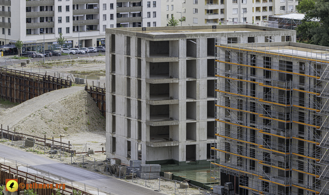 03.07.2024 - Baustelle Alexisquartier und Pandion Verde in Neuperlach 03.07.2024 - Baustelle Alexisquartier und Pandion Verde in Neuperlach