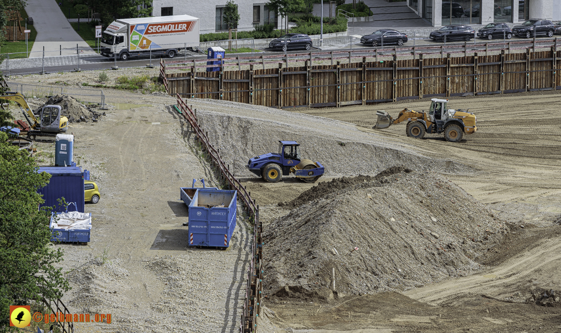 03.07.2024 - Baustelle Alexisquartier und Pandion Verde in Neuperlach 03.07.2024 - Baustelle Alexisquartier und Pandion Verde in Neuperlach