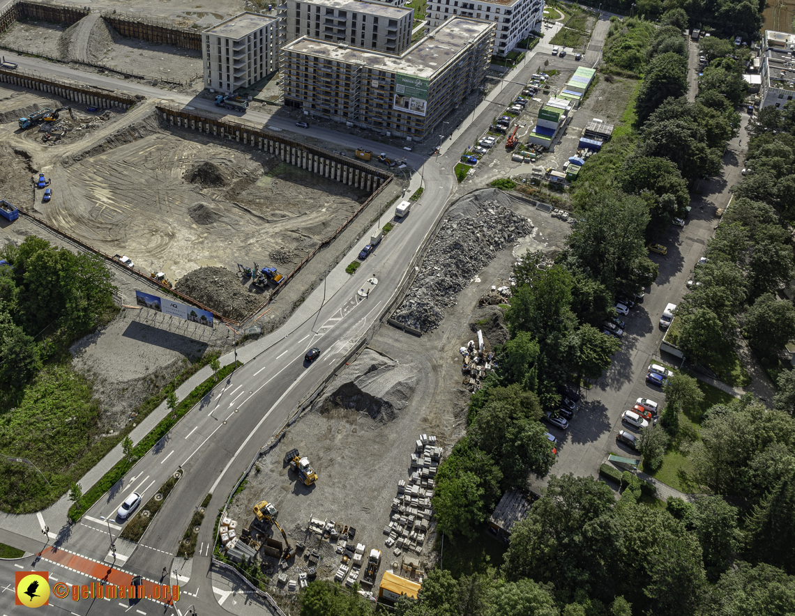 15.07.2024 - Baustelle Alexisqaurtier und Pandion Verde 15.07.2024 - Baustelle Alexisqaurtier und Pandion Verde