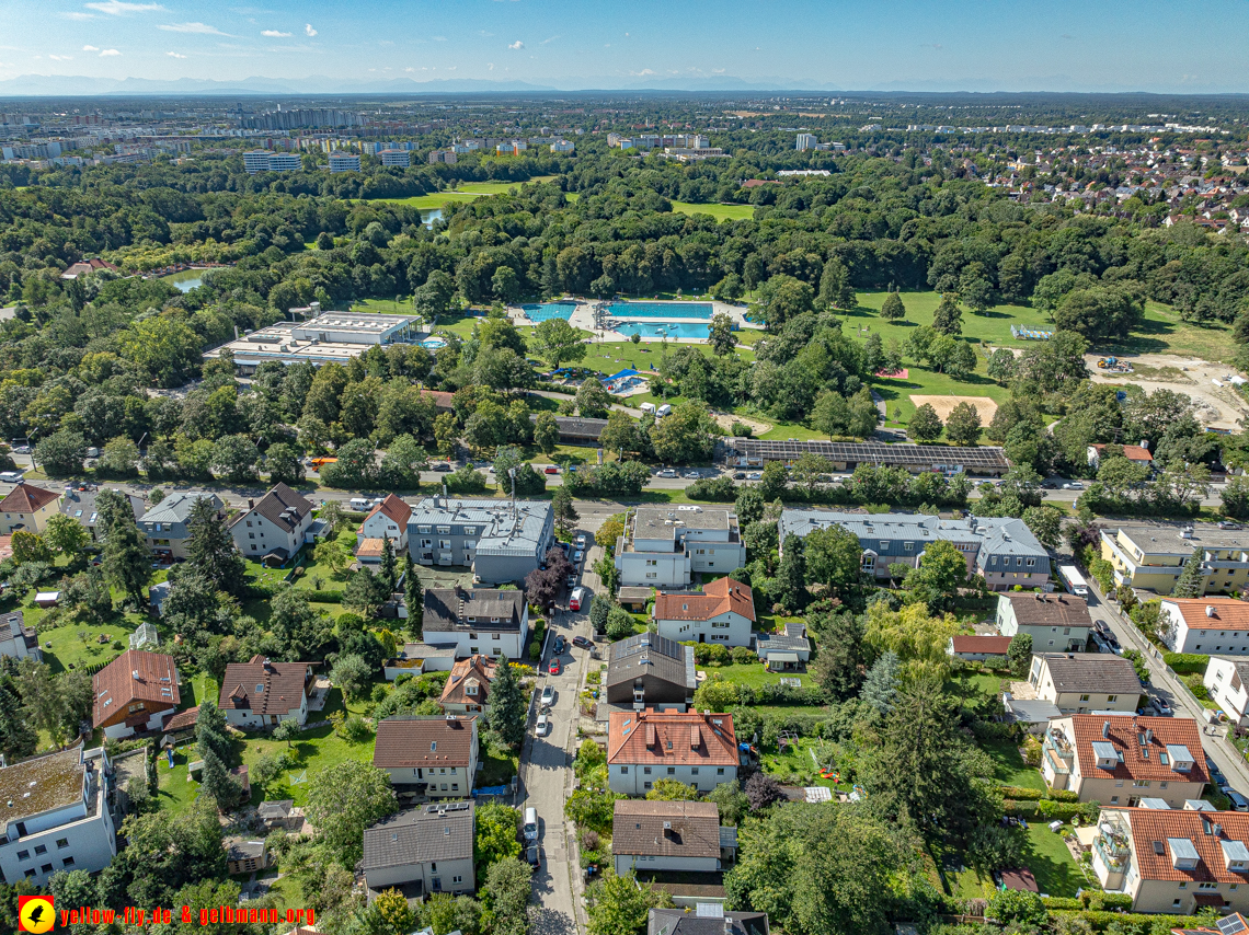 06.08.2024 - die Geothermiebaustelle am Michaelibad in Berg am Laim