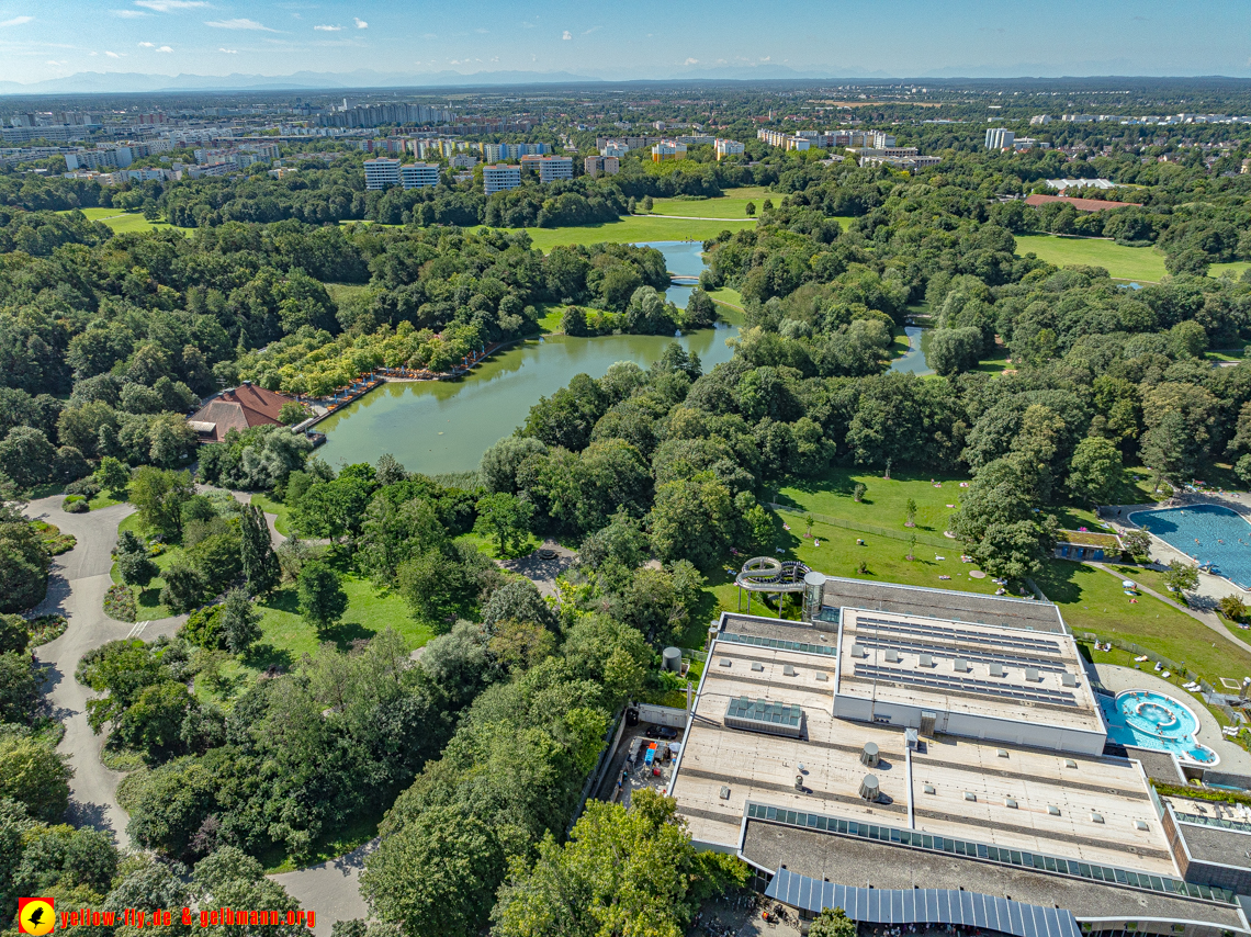 06.08.2024 - die Geothermiebaustelle am Michaelibad in Berg am Laim