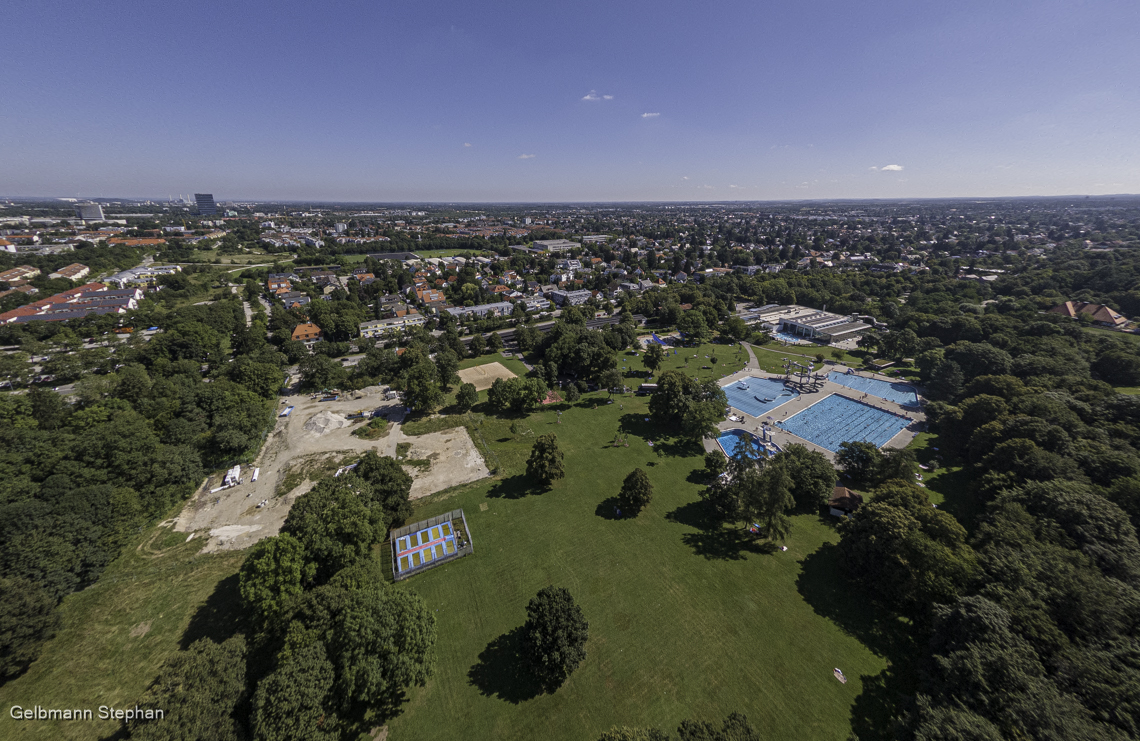 09.08.2024 - Geothermiebaustelle und Ostpark in Berg am Laim