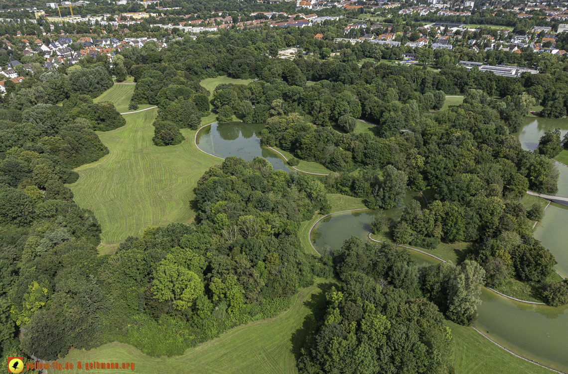 22.08.2024 - der Ostpark und die Geothermiebaustelle in Neuperlach
