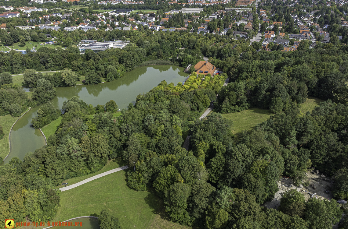 22.08.2024 - der Ostpark und die Geothermiebaustelle in Neuperlach