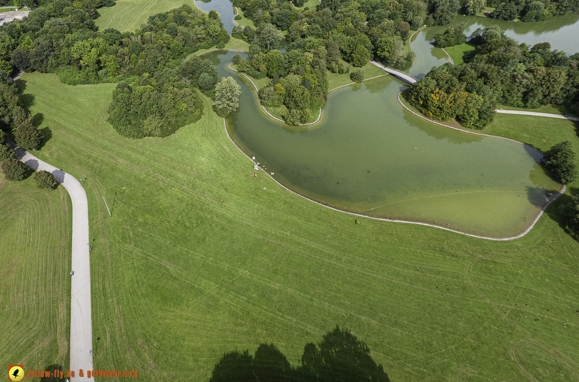 22.08.2024 - der Ostpark und die Geothermiebaustelle in Neuperlach