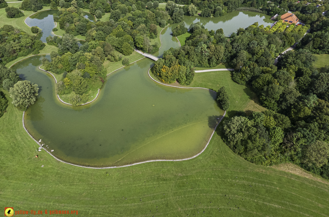 22.08.2024 - der Ostpark und die Geothermiebaustelle in Neuperlach