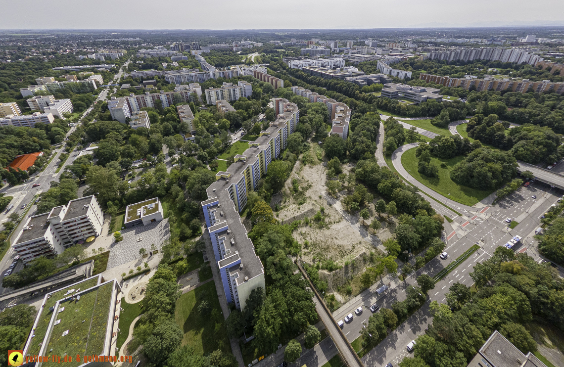 22.08.2024 - das Quiddezentrum als Biotop in Neuperlach