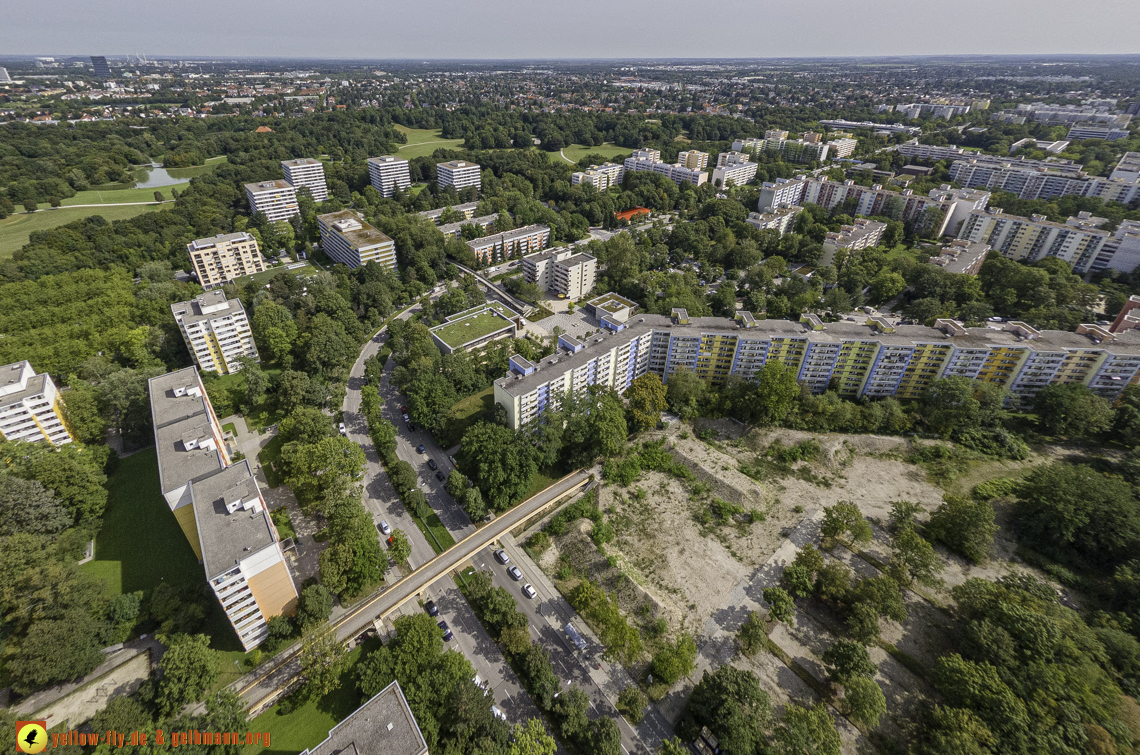 22.08.2024 - das Quiddezentrum als Biotop in Neuperlach