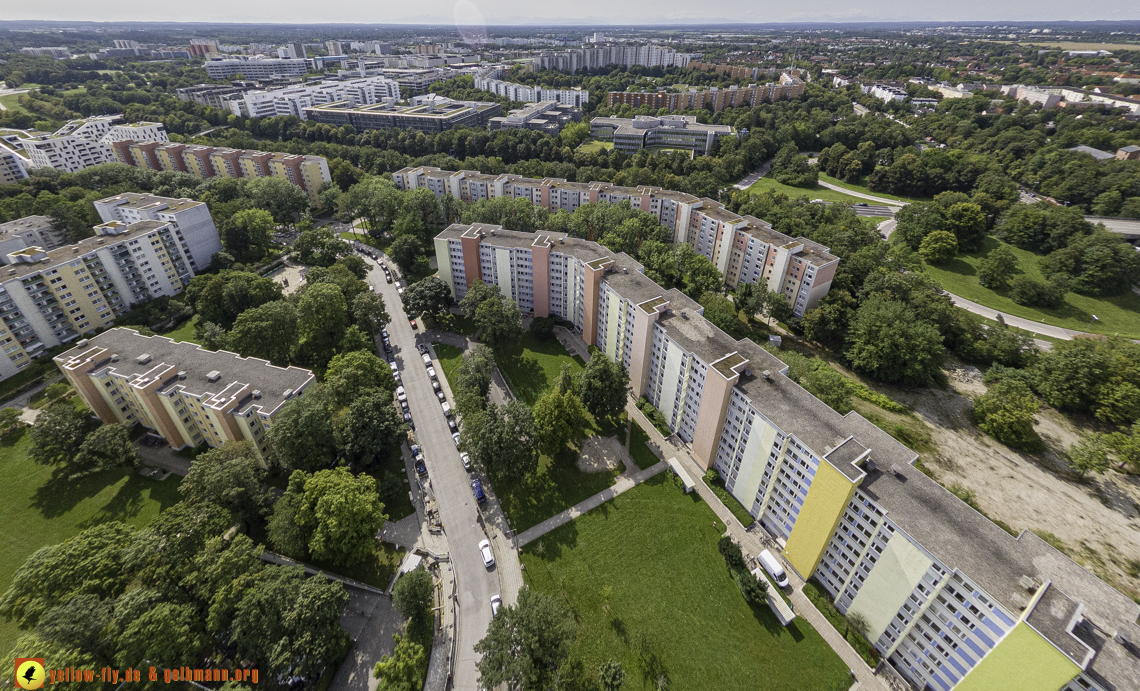 22.08.2024 - das Quiddezentrum als Biotop in Neuperlach