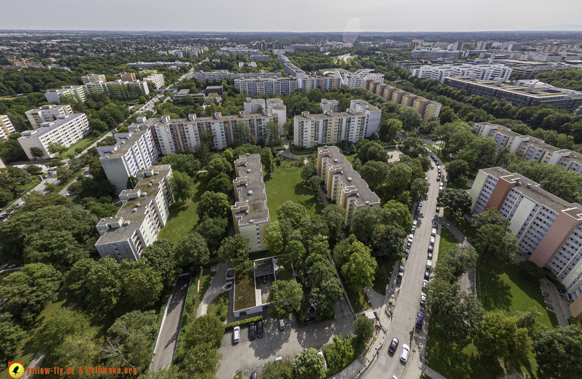 22.08.2024 - das Quiddezentrum als Biotop in Neuperlach