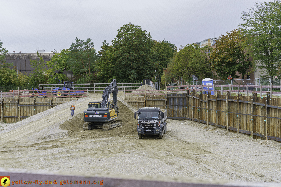 27.09.2024 - Baustelle Pandion Verde und Alexisquartier in Neuperlach 27.09.2024 - Baustelle Pandion Verde und Alexisquartier in Neuperlach
