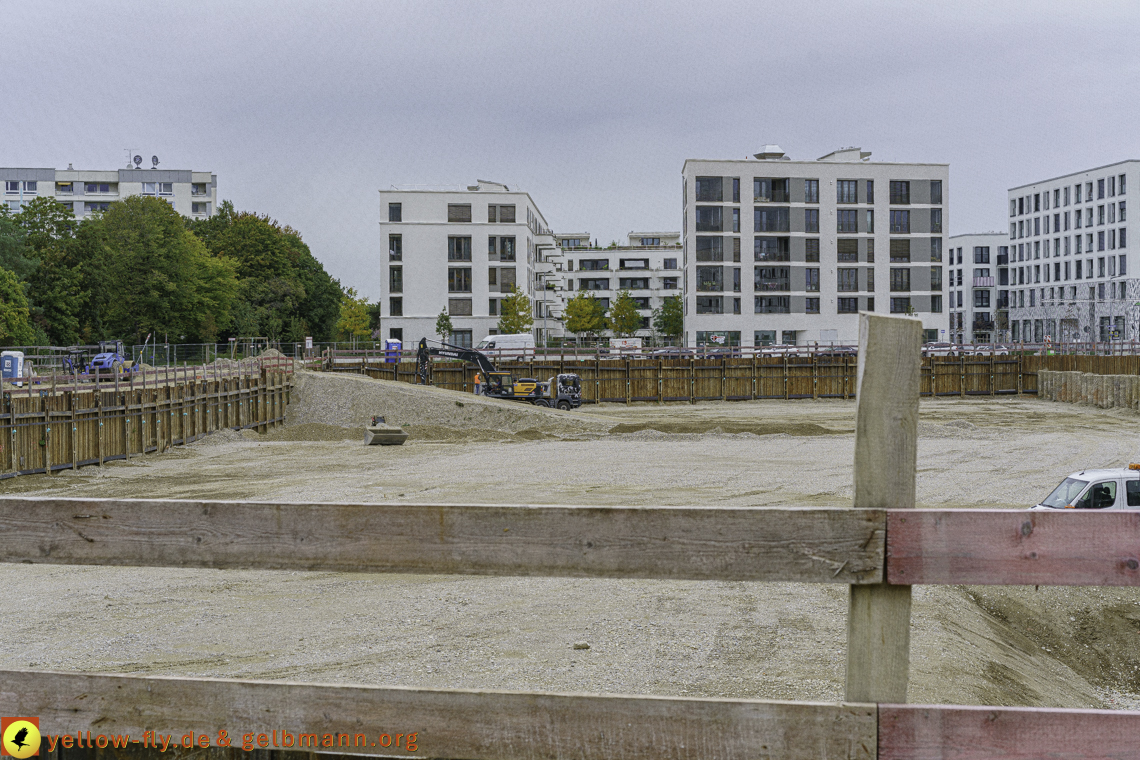 27.09.2024 - Baustelle Pandion Verde und Alexisquartier in Neuperlach 27.09.2024 - Baustelle Pandion Verde und Alexisquartier in Neuperlach