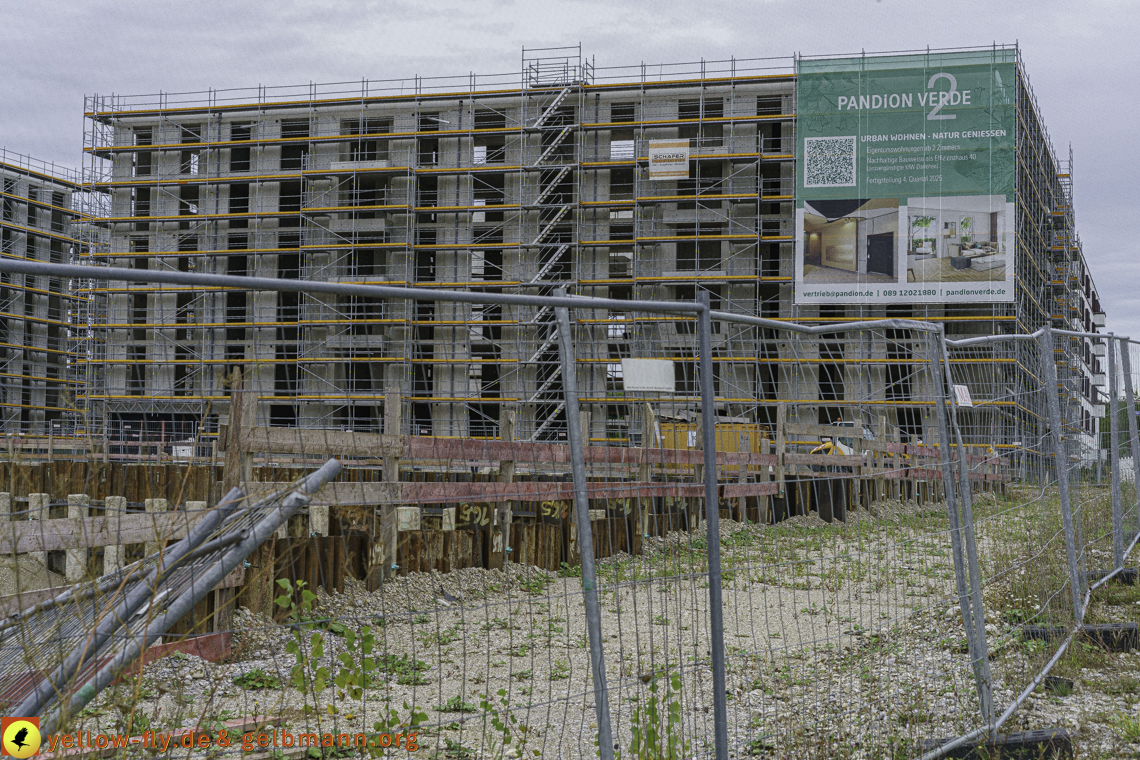 27.09.2024 - Baustelle Pandion Verde und Alexisquartier in Neuperlach 27.09.2024 - Baustelle Pandion Verde und Alexisquartier in Neuperlach