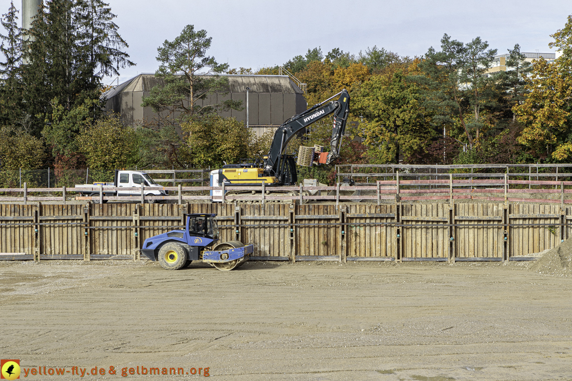14.10.2024 - Baustelle Alexisquartier vom Hochhaus 14.10.2024 - Baustelle Alexisquartier vom Hochhaus