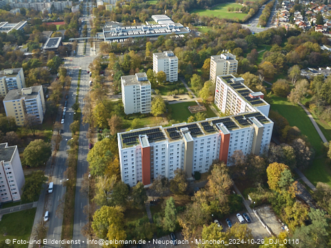 29.10.2024 - Münchner Wohnen am Karl-Marx-Ring 11-21 in Neuperlach