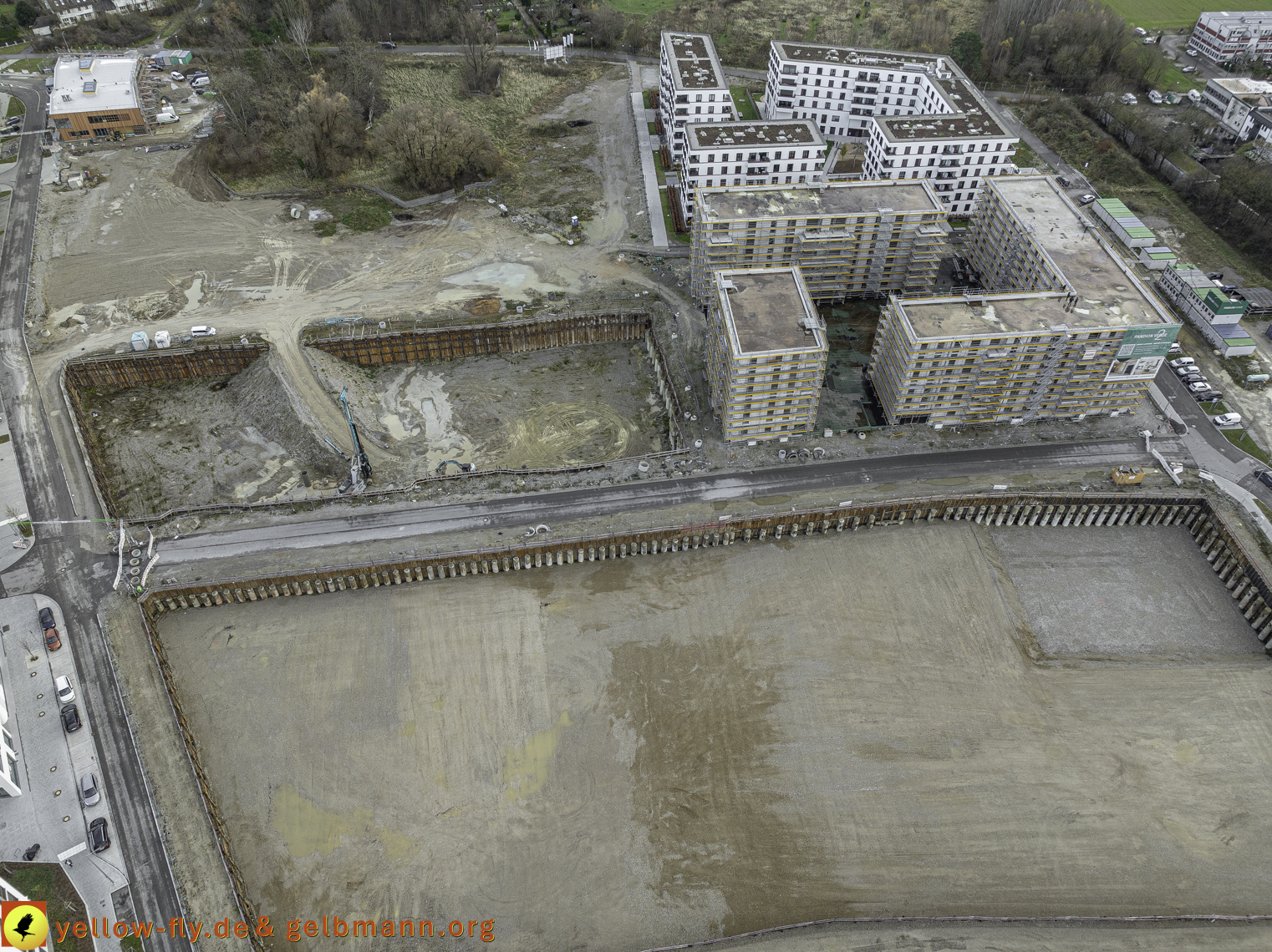 26.11.2024 - Alexisquartier-DEMOS Baustelle in Neuperlach  26.11.2024 - Alexisquartier-DEMOS Baustelle in Neuperlach