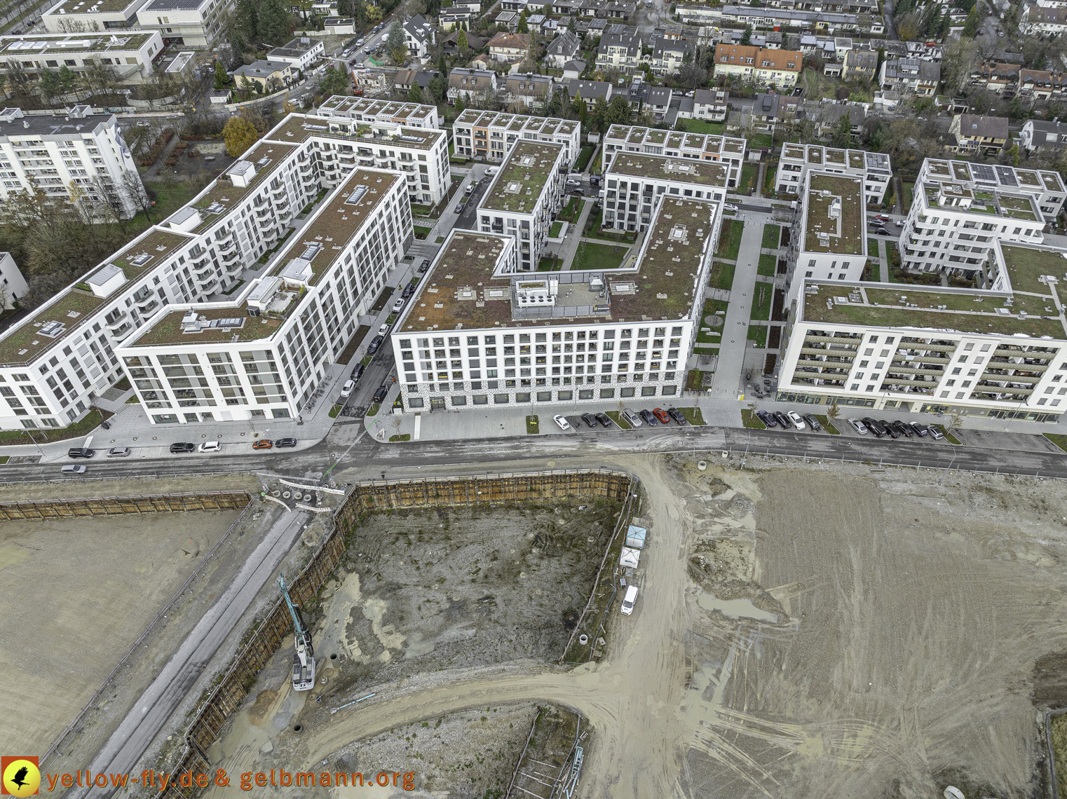 26.11.2024 - Alexisquartier-DEMOS Baustelle in Neuperlach  26.11.2024 - Alexisquartier-DEMOS Baustelle in Neuperlach