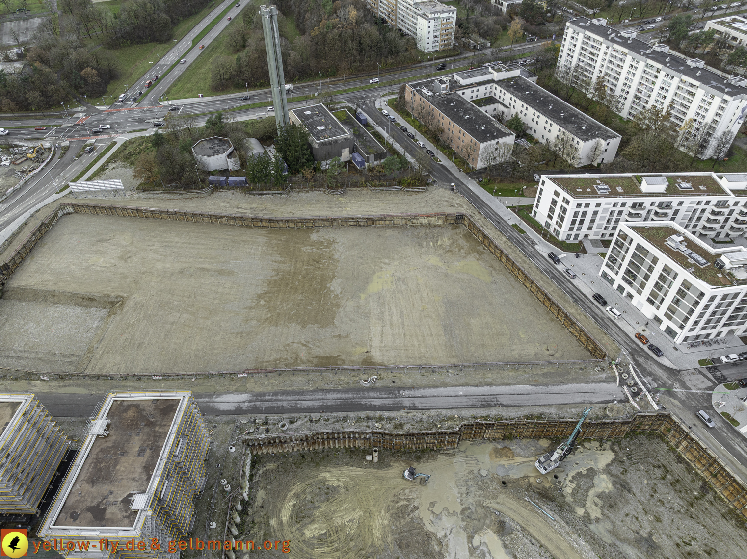 26.11.2024 - Alexisquartier-DEMOS Baustelle in Neuperlach  26.11.2024 - Alexisquartier-DEMOS Baustelle in Neuperlach