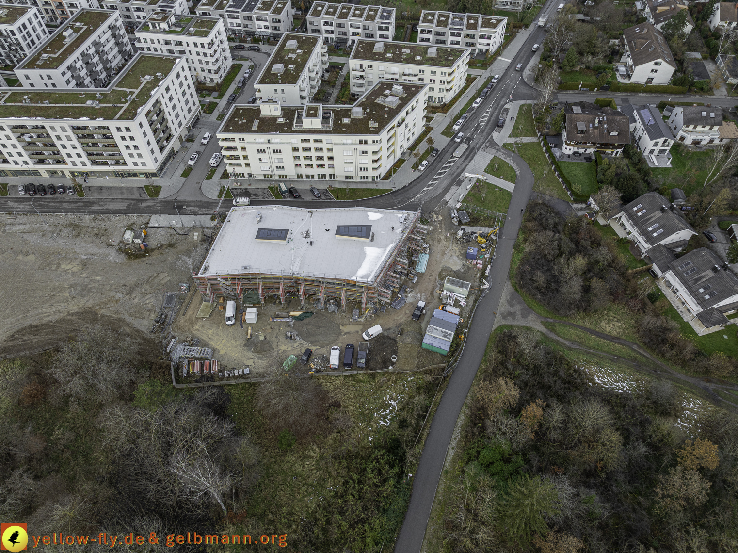 26.11.2024 - Alexisquartier-DEMOS Baustelle in Neuperlach  26.11.2024 - Alexisquartier-DEMOS Baustelle in Neuperlach