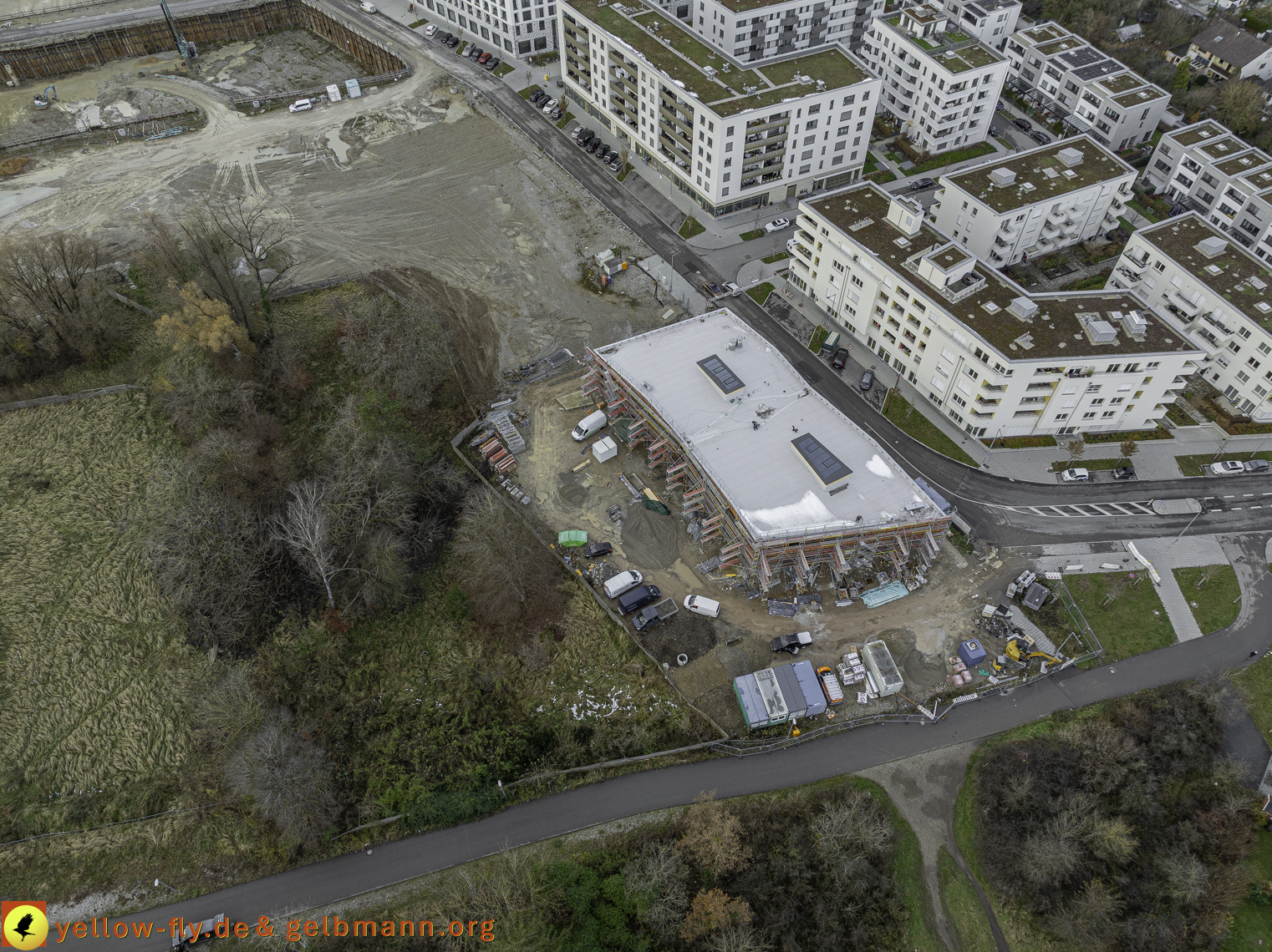 26.11.2024 - Alexisquartier-DEMOS Baustelle in Neuperlach  26.11.2024 - Alexisquartier-DEMOS Baustelle in Neuperlach