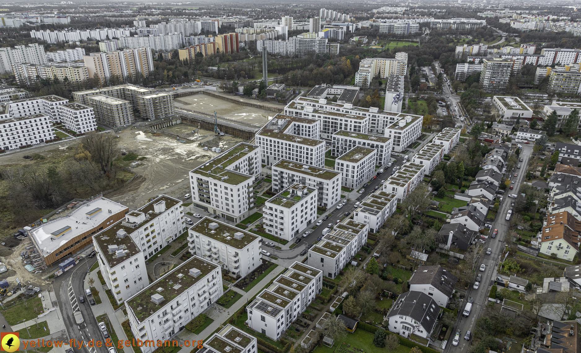 26.11.2024 - Alexisquartier-DEMOS Baustelle in Neuperlach  26.11.2024 - Alexisquartier-DEMOS Baustelle in Neuperlach