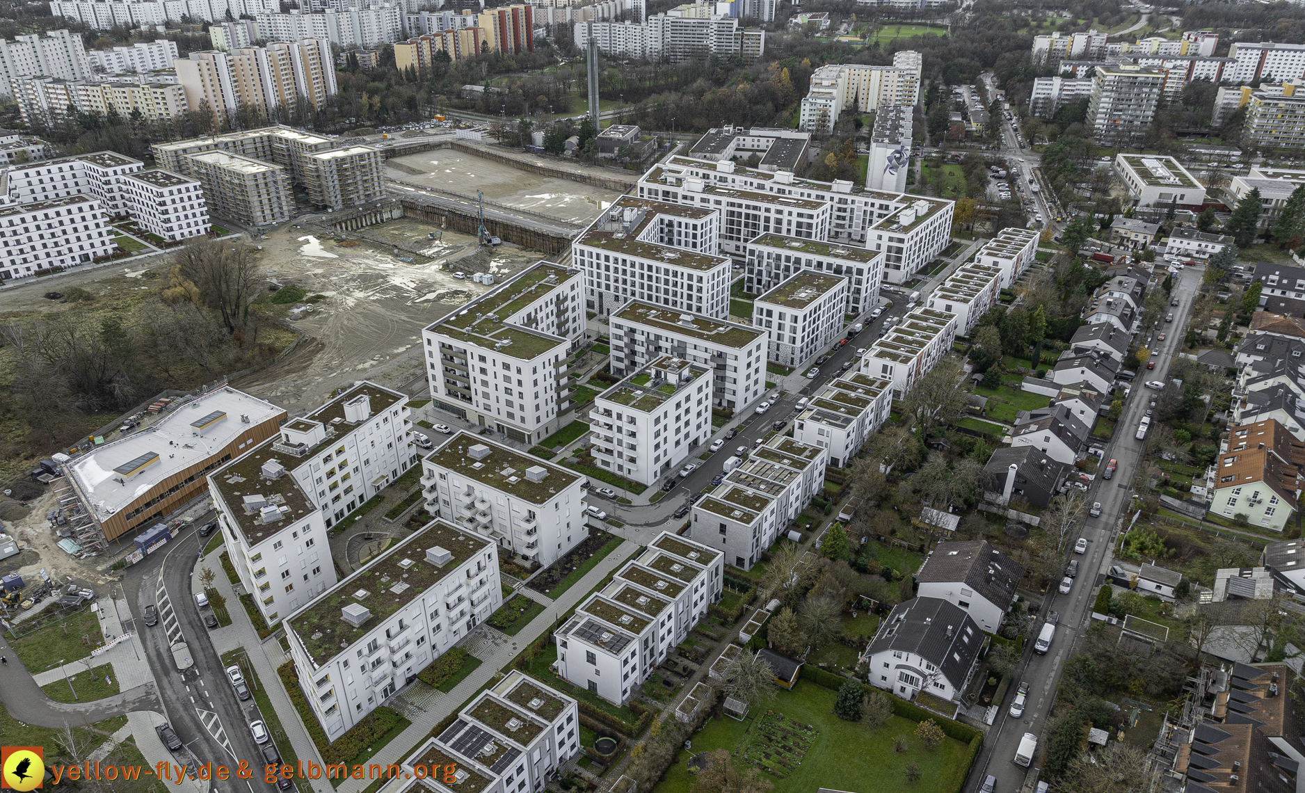 26.11.2024 - Alexisquartier-DEMOS Baustelle in Neuperlach  26.11.2024 - Alexisquartier-DEMOS Baustelle in Neuperlach
